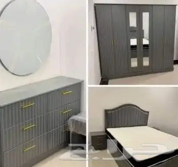 يوجد لدينا غرف نوم وكنب وستاير وترميم غرف النوم المستعمله 7