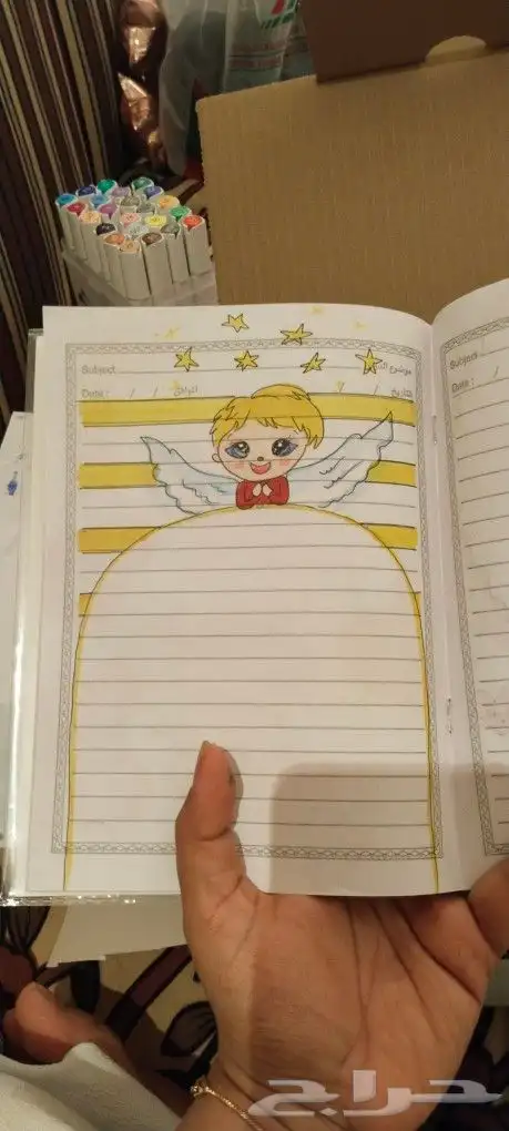 دورة رسم للأطفال عن بعد 2
