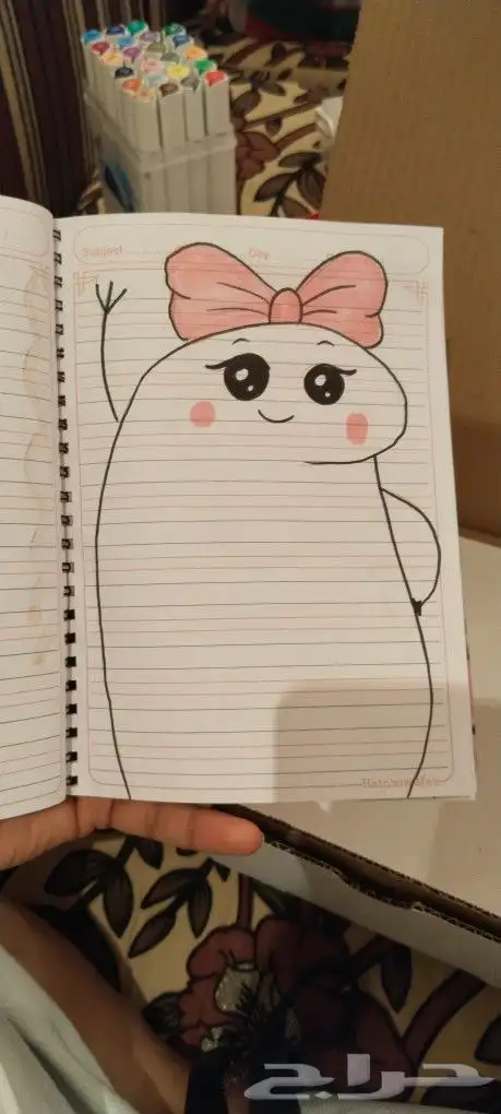 دورة رسم للأطفال عن بعد 9