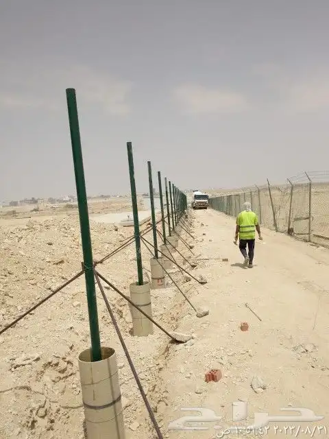 تركيب الشبوك المجلفنه وقولب الخرسانه والميده باجميع انوعها 0