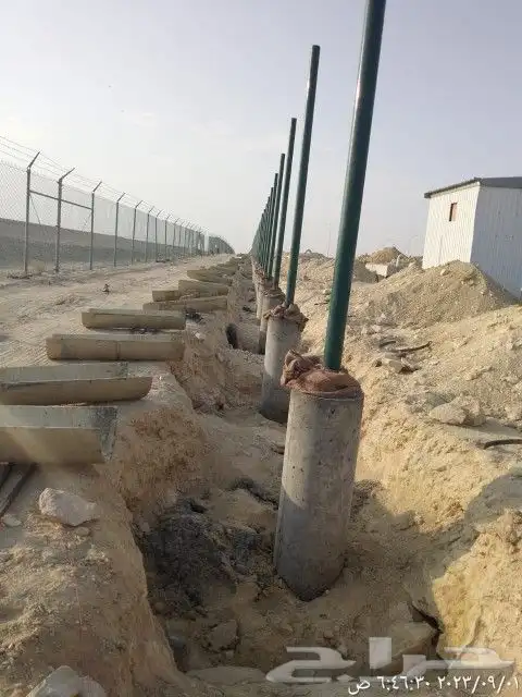 تركيب الشبوك المجلفنه وقولب الخرسانه والميده باجميع انوعها 7