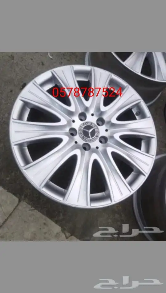 جنوط مرسيدس يخت اصلي وكاله مقاس 19 7