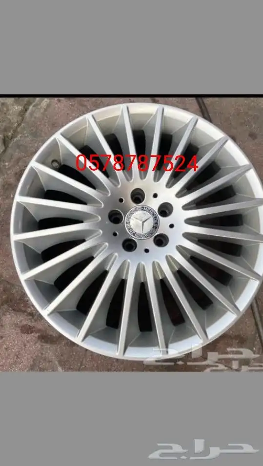 جنوط مرسيدس يخت اصلي وكاله مقاس 19 4