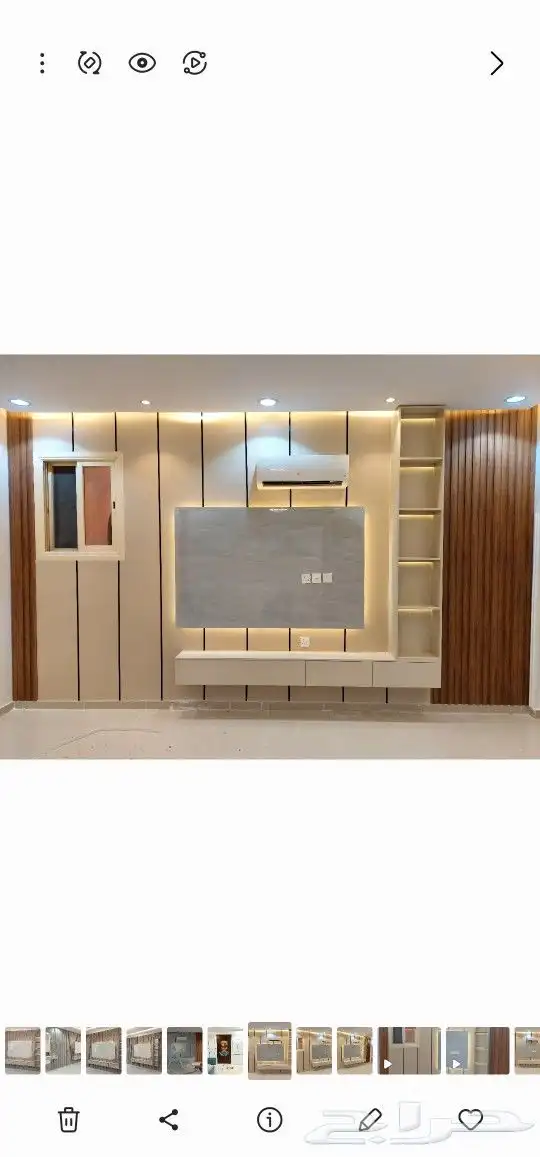 بديل الشيبورد ديكورات الطائف ديكور شاشات مداخل شيبورد مرايات 3