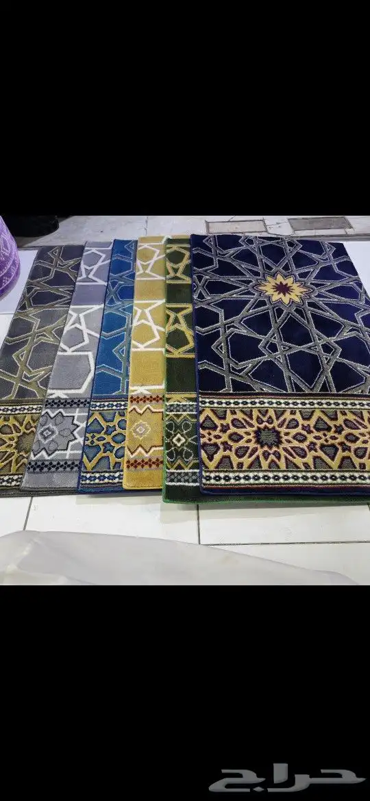سجاد موكيت مساجد جميع الأنواع بالمتر و بيع باللفه جمله 3