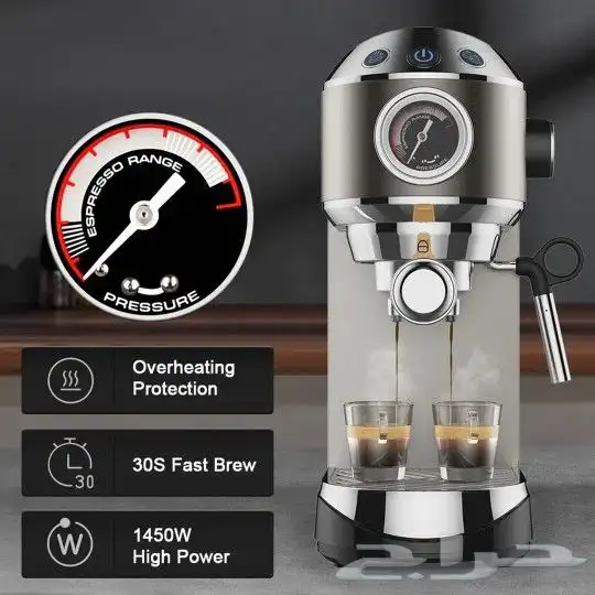 استمتع بأشهى أنواع القهوة في راحة منزلك مع صانعة الكابتشين 1