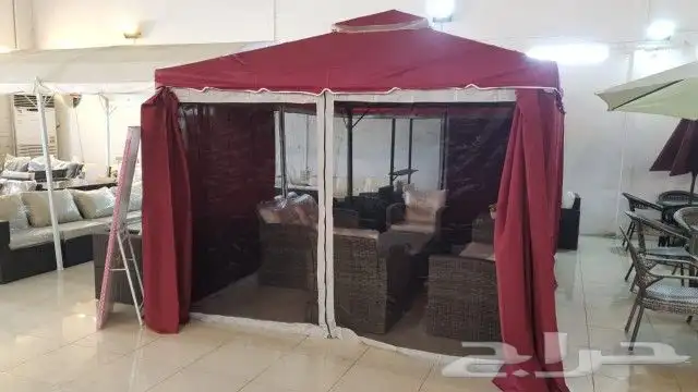 جلسات خارجية مودرن -خيم خارجية بتصاميم عصريه 8