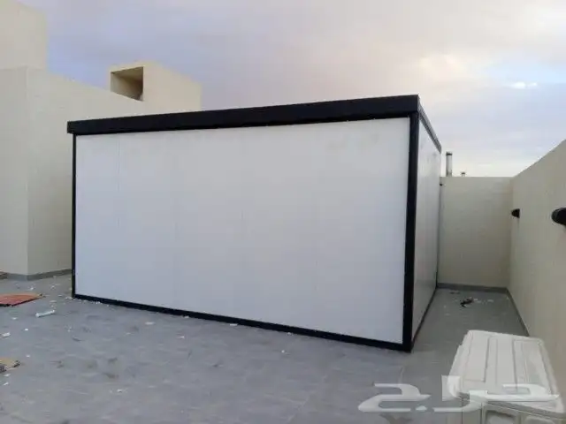 تركيب غرف ساندويتش بنل شينكو مظلات وسواتر برجولات بيوت شعر ا 1