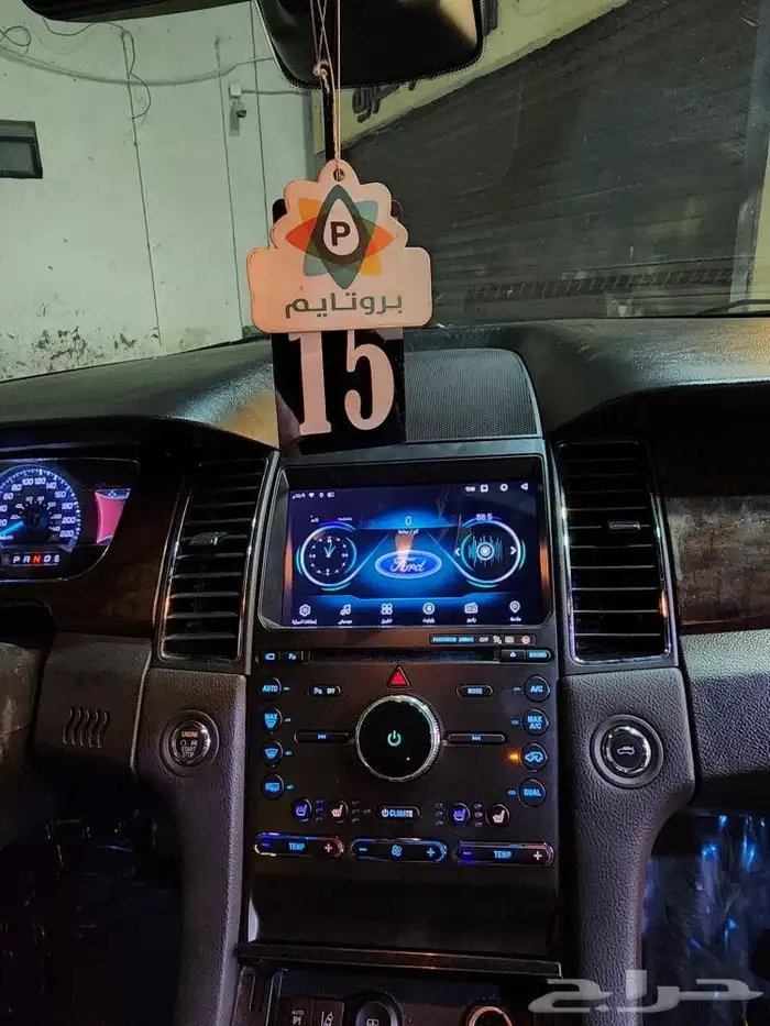 شاشه فورد تروس 2013_2018نظام اندرويد شاشات سيارات داش كام 8