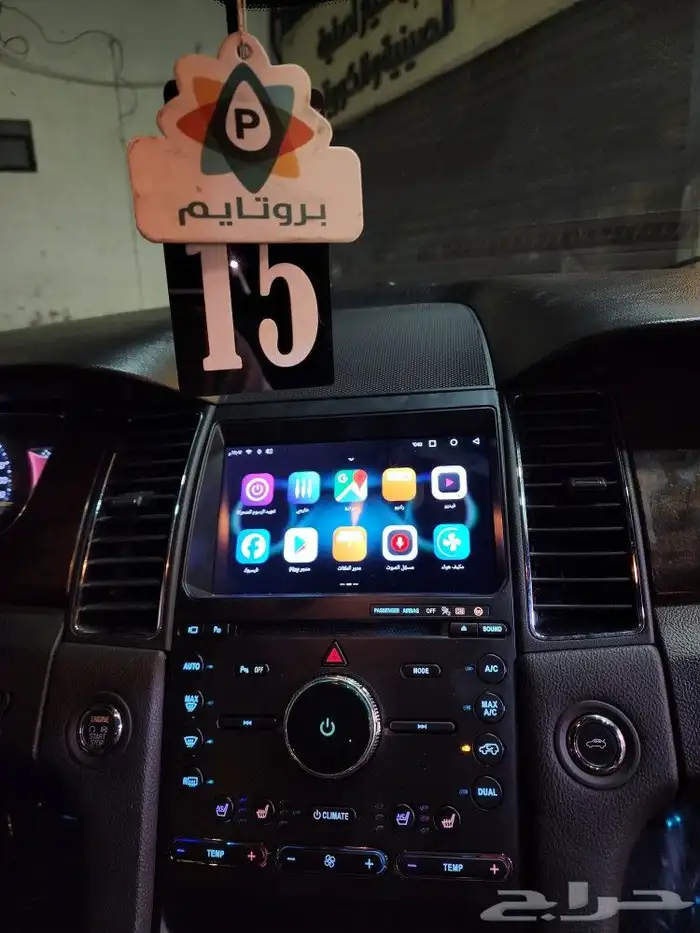 شاشه فورد تروس 2013_2018نظام اندرويد شاشات سيارات داش كام 5