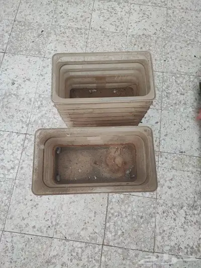 علب احواض بلاستيكية للمخللات وغيرها 2