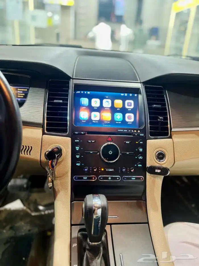 شاشه فورد تروس 2013_2018نظام اندرويد شاشات سيارات داش كام 2