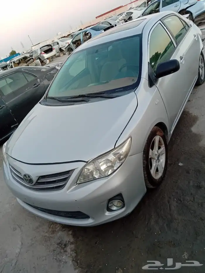 تايوتا كورلا موديل 2013 قطع غيار مستعمل باجمل الأسعار 0