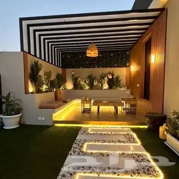 تنسيق حدائق وديكورات 4