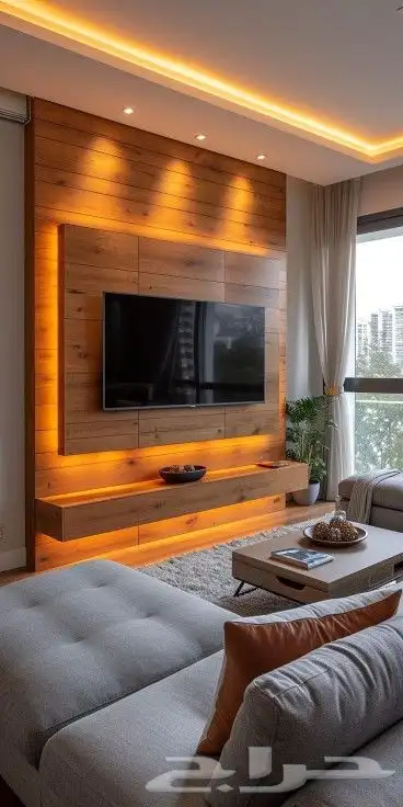 ديكورات بديل الشيبورد ورق جدران خلفيات تلفزيون 2