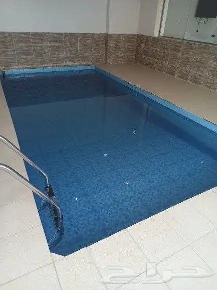 استراحة قسمين مسبحين كبار وصغاروالعاب مائيه وملعب صابوني 0