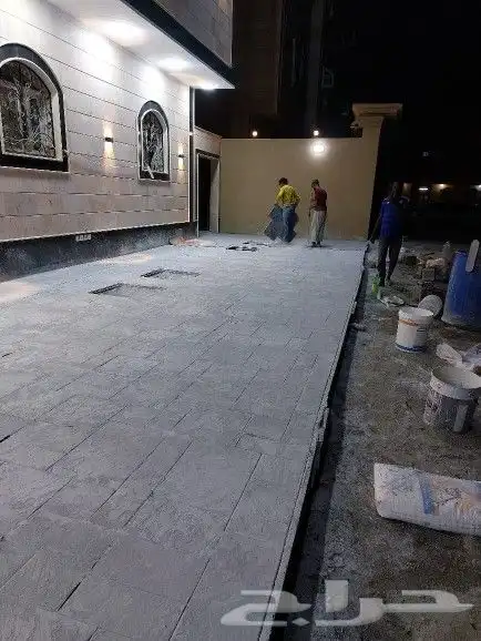 خراسانة مطبوعة ديكور احواش صبة مروحة نظافة صبة ميزانية سطح 1