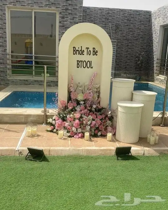 تأجير مداخل استقبال حفل ميلاد زفاف مؤتمرات قاعات الرياض 3