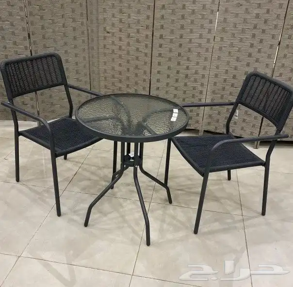 كرسيين وطاولة خارجي 5