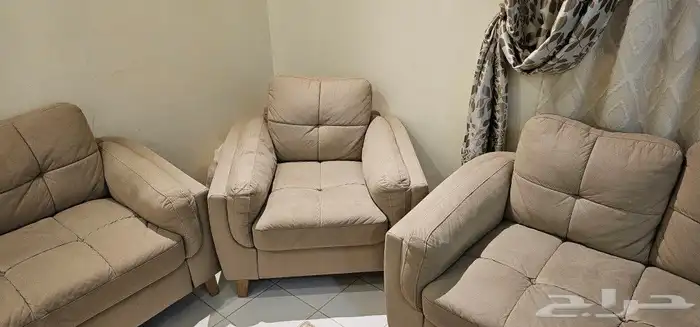 طقم كنب هوم بوكس استعمال خفيف جدا 0