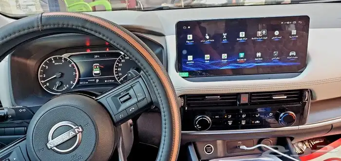 شاشة نيسان اكستريل 2024 2025 2