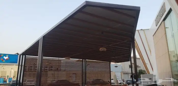 تركيب مظلات حديد او خشب 1