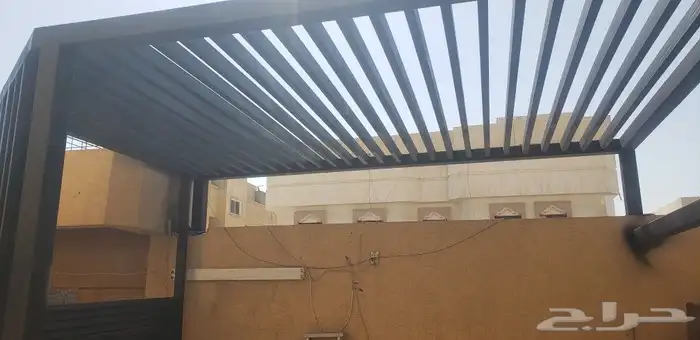 تركيب مظلات حديد او خشب 0