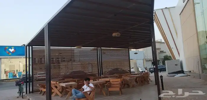 تركيب مظلات حديد او خشب 2