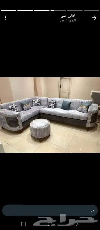 تفصيل تنجيد أنواع الكنب ولمواديلات جلسات 5
