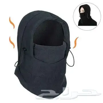 قناع الشتاء من الصوف مبطن فرو ناعم 3