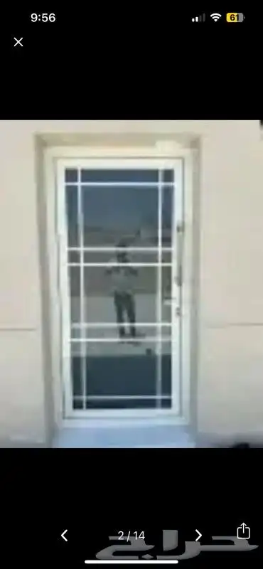 المنيوم ابواب شبابيك واجهات شورات وسكوريت 0