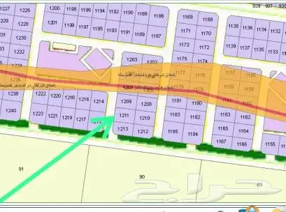 اراضي للبيع في طيبه الفرعيه شمال جده بصك الإلكتروني وجاهزة ل 0