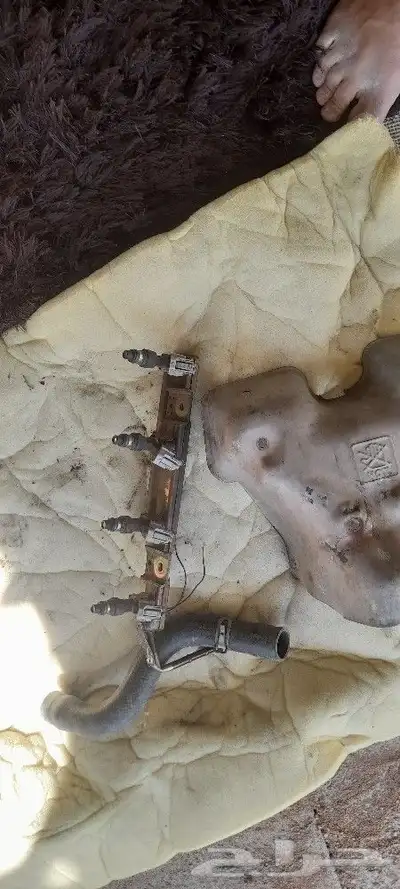 قطع غيار صني 2010 متنوعه قير تماتيك كامل نظيف علبه دركسون 15