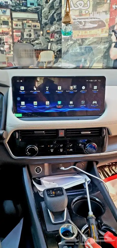 شاشة نيسان اكستريل 2024 2025 3