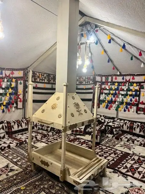 بيوت شعر البيض ولسود البيع جميع المقاسات 3