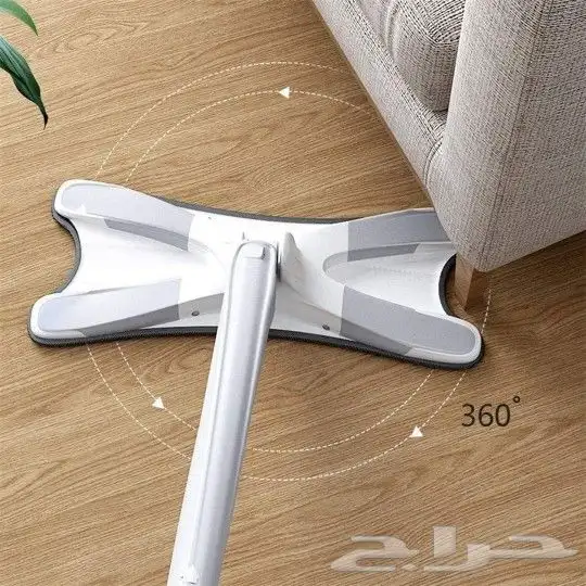 عصا تنظيف ريشيه   ممسحه ارضيات مسطحه 6
