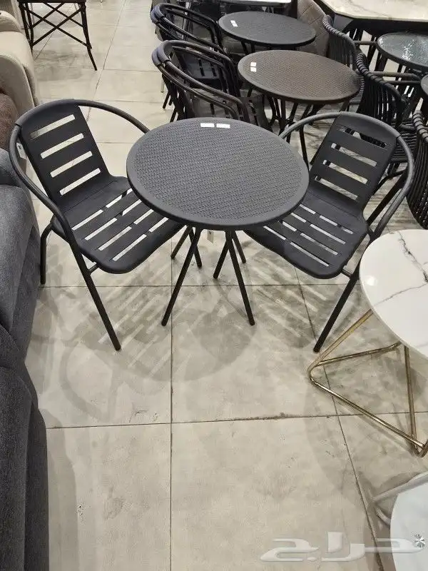 كرسيين وطاوله خارجية 2