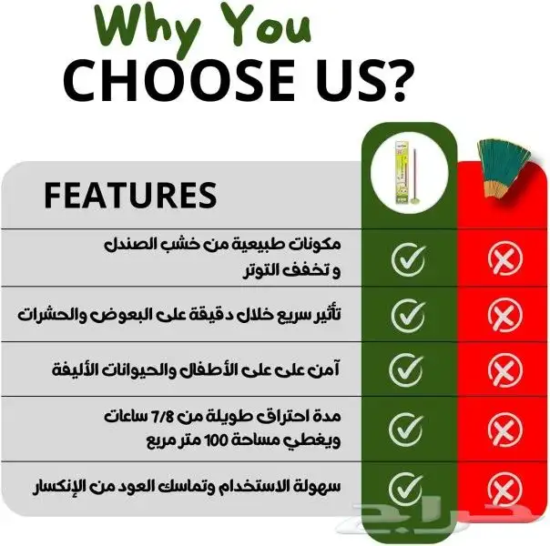 بخور خشب الصندل طارد للبعوض والافات 4