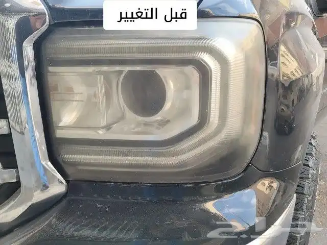 تغيير غطيان جمس سييرا 2016 _2017 _2018 2