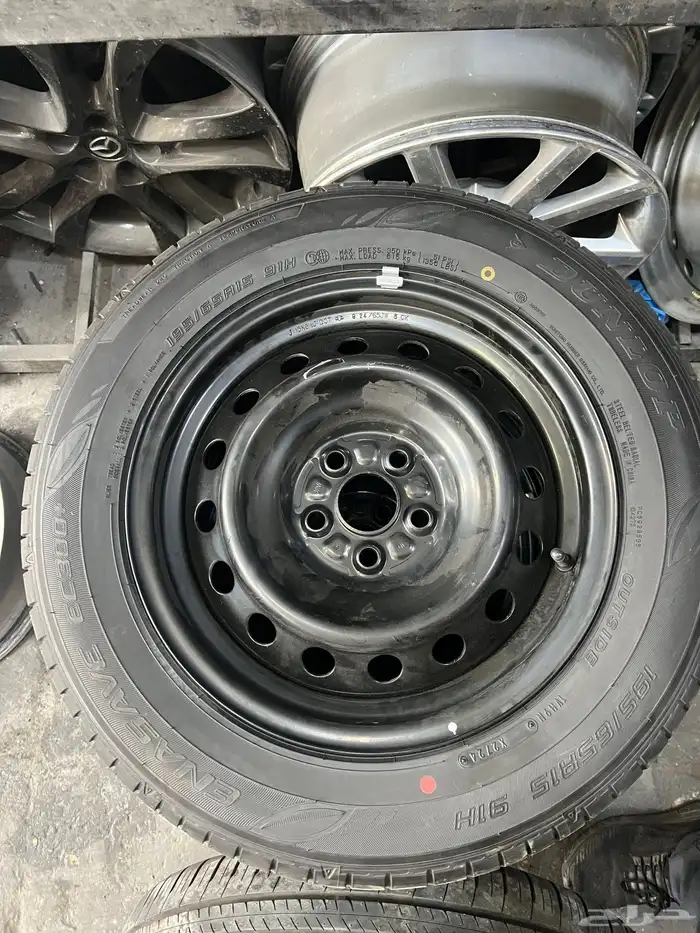 جنوط كورلا وكاله مقاس 15 معا كفرات دنلوب نضيفه 0