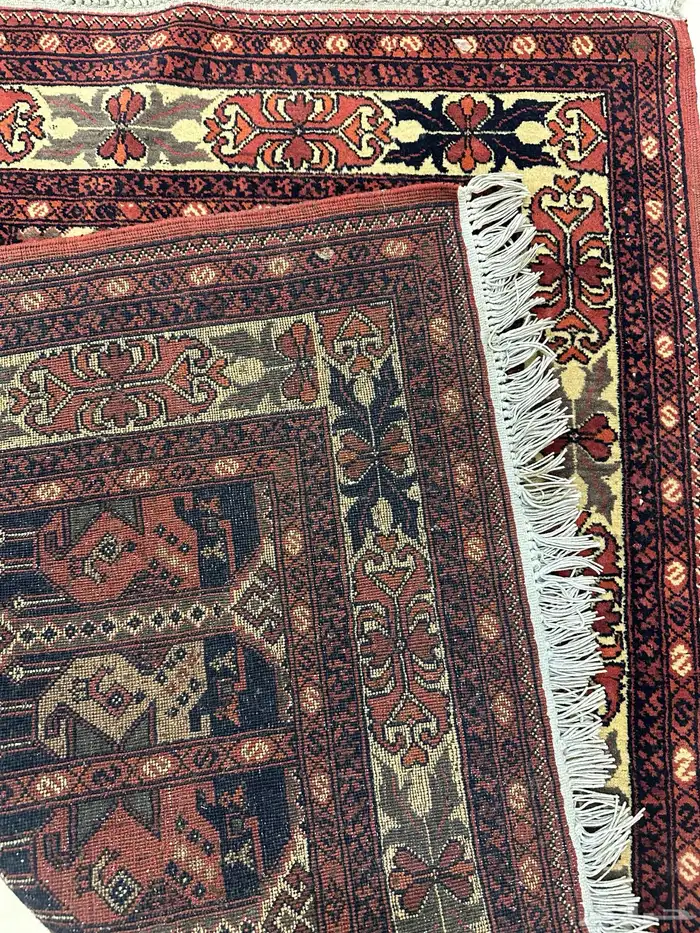 زولية أيرانية شغل يدوي تبريز مخلوط حرير وصوف 1