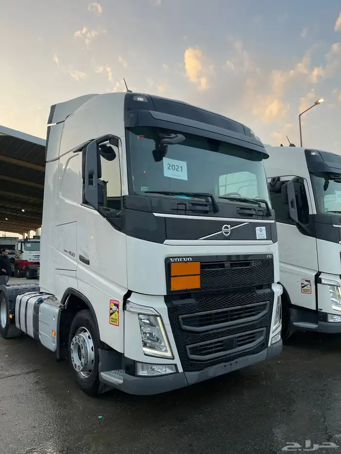 مجموعة شاحنات راس فولفو 2021 - FH 460 بطاقة جدة 3