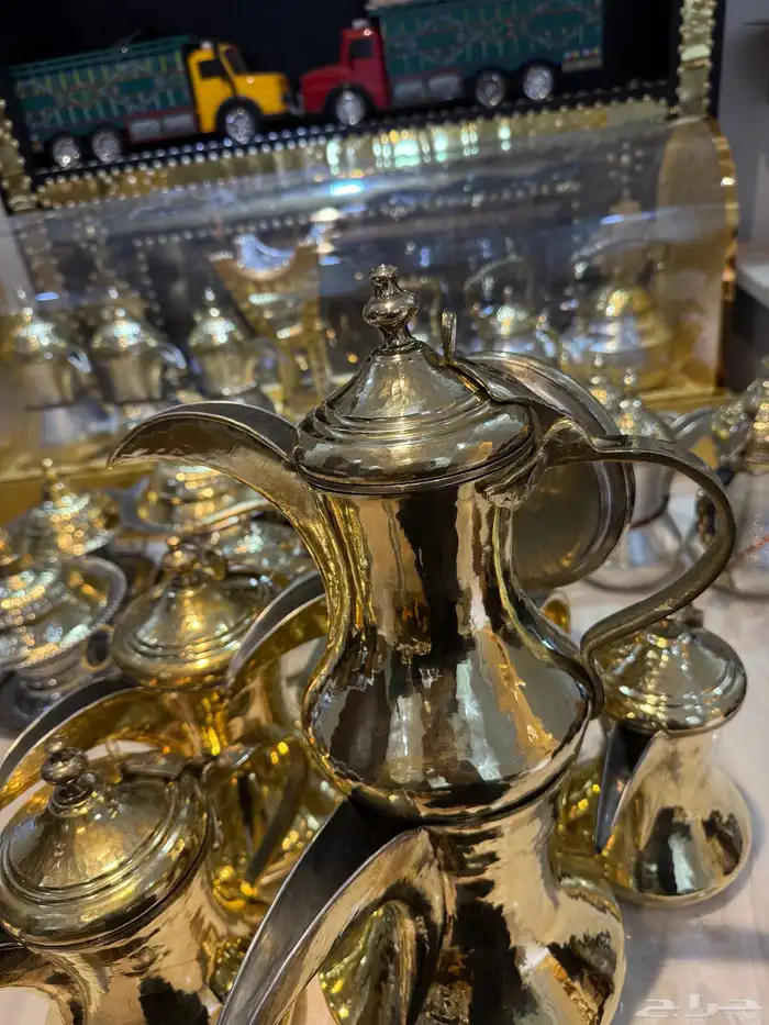 دلال مبجرات اصفر طقم 6حبات 7