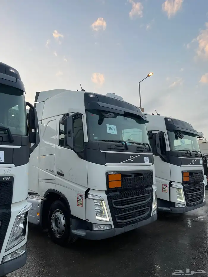 مجموعة شاحنات راس فولفو 2021 - FH 460 بطاقة جدة 19