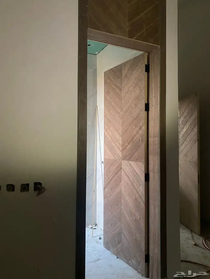 ابواب خشب بيبان باب خشب منجرة أخشاب 6