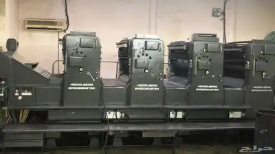 للبيع ماكينة طباعة اوفست 70x100 سبيد ماستر 4 لون 3