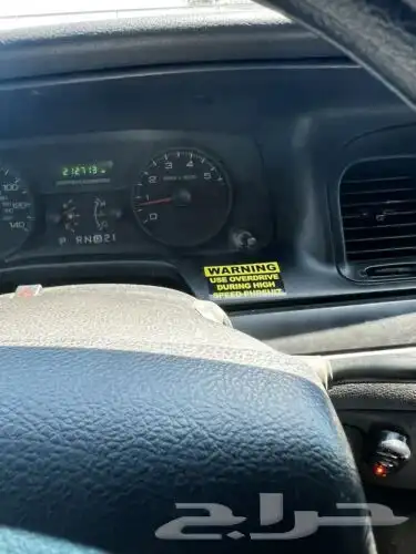 استكرات فورد فكتوريا بوليسي ( مسطره وطبلون ) عربي وإنجليزي 2