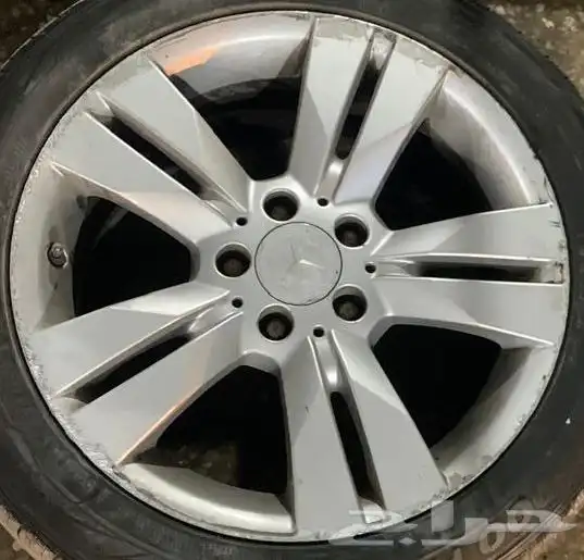 جنوط عدد 2 مرسيدس مقاس 17 خلفي C200 0