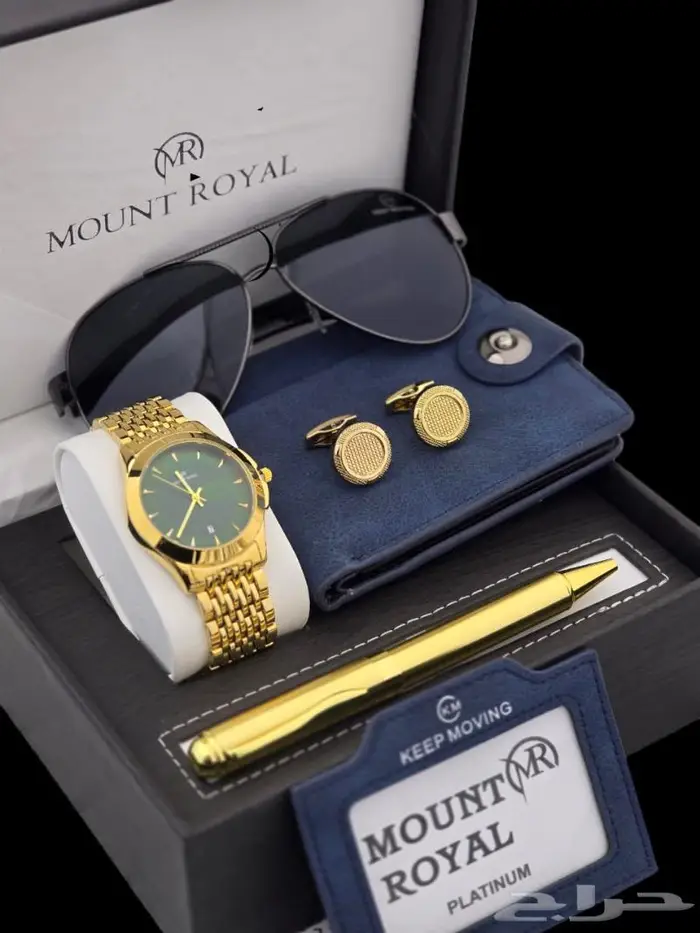 طقم ساعات رجالي فخم 1