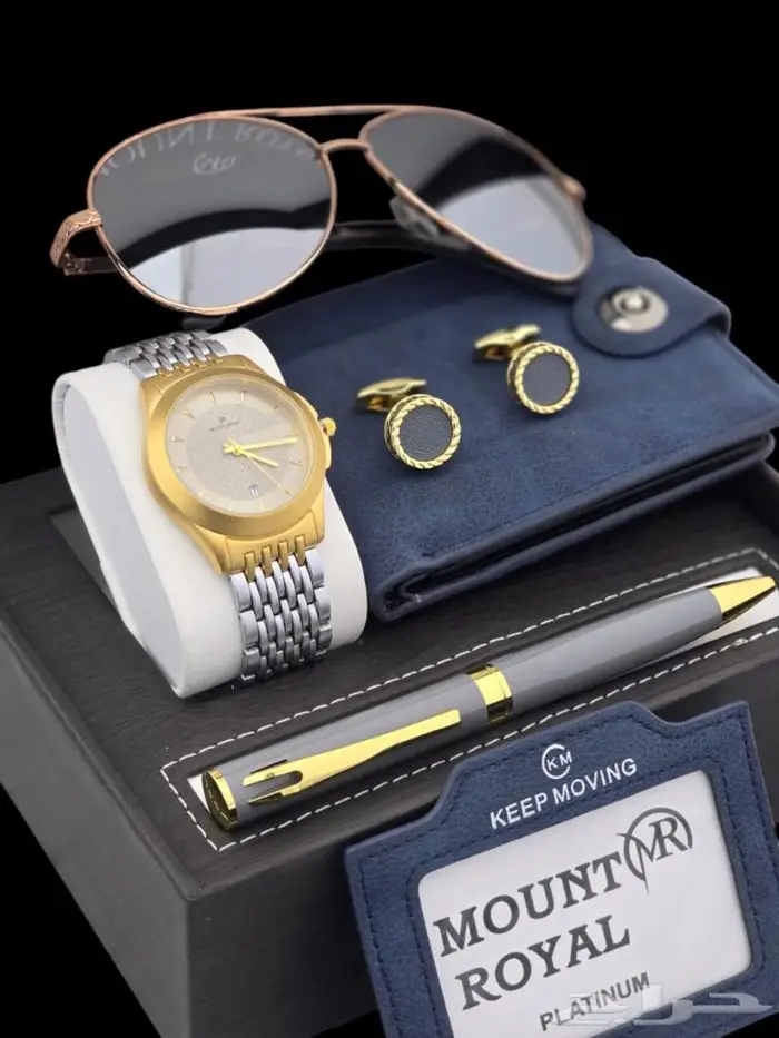 طقم ساعات رجالي فخم 4